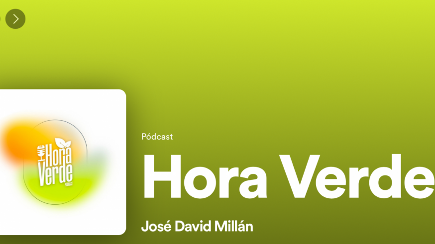 Hora Verde: un lorquino triunfa en España con un podcast sobre sosteniblidad