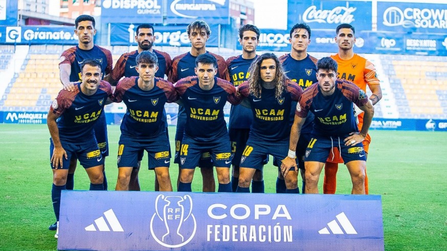 El UCAM CF pasa de ronda en la Copa Federación