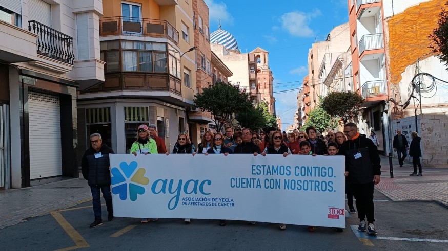 Yecla. XI Marcha Solidaria de AYAC contra el cáncer