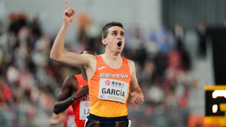 Mariano García, a la final de los 1500 en el mundial de China