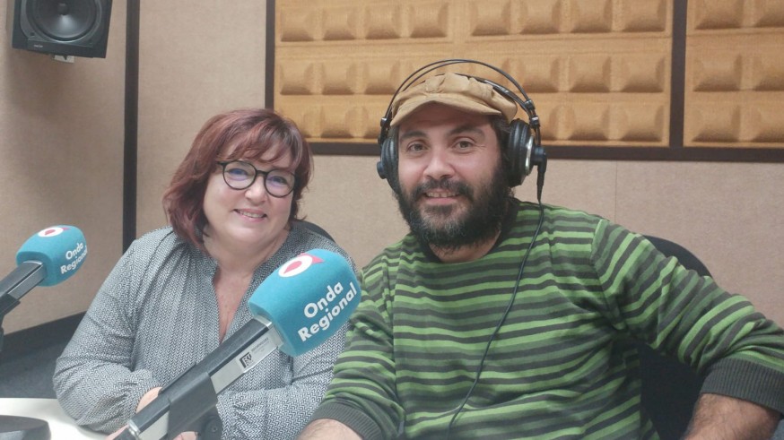 Clara García Saez de Tejada y Pepe Sánchez en Onda Regional