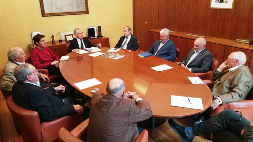Reunión esta mañana en la sede de la Confederación