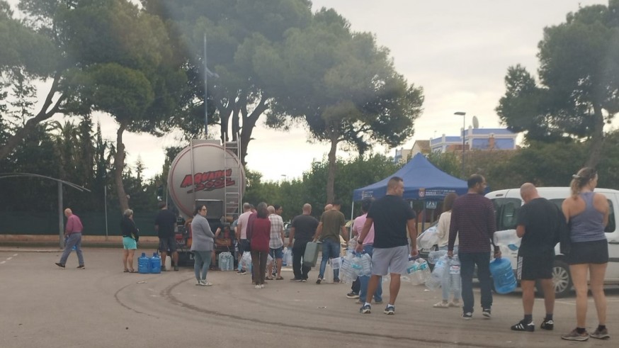 La Mancomunidad del Taibilla anuncia suministro parcial de agua NO potable para aliviar la crisis en la comarca del Mar Menor