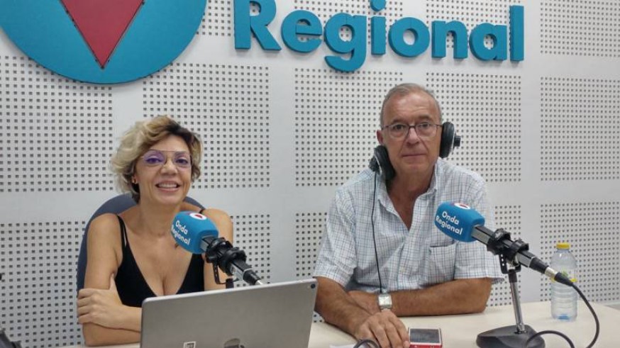 Isabel Araez y Antonio Cervantes en Onda Regional