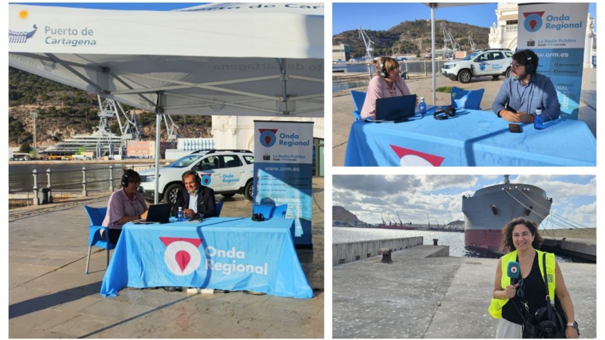 Especial ‘A bordo’ con el Puerto de Cartagena. Primera hora