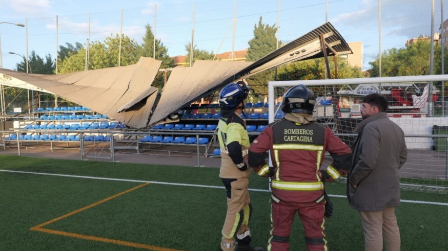 El viento deja 169 incidencias en la Región