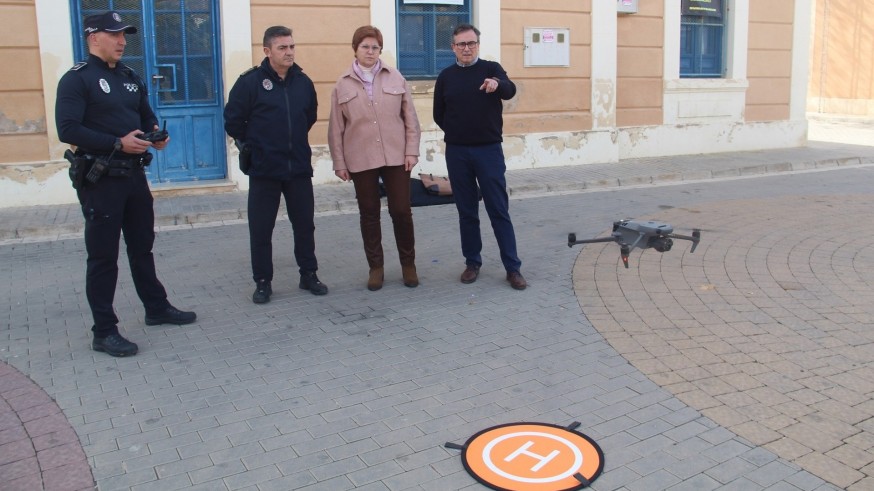 Jumilla adquiere un dron para mejorar operativos de control y emergencias