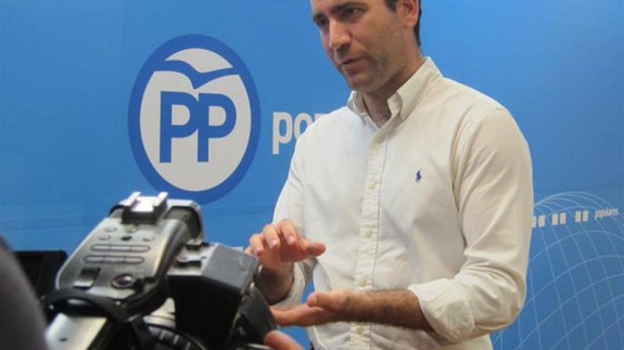 El secretario general del PP, Teodoro García. EP