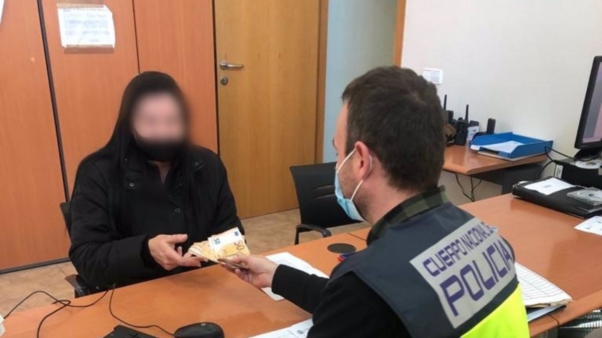La detenida en dependencias policiales