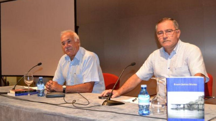 Ramón Jiménez junto al ex-alcalde de Águilas, Bartolomé Hernández. Foto: murcia.com