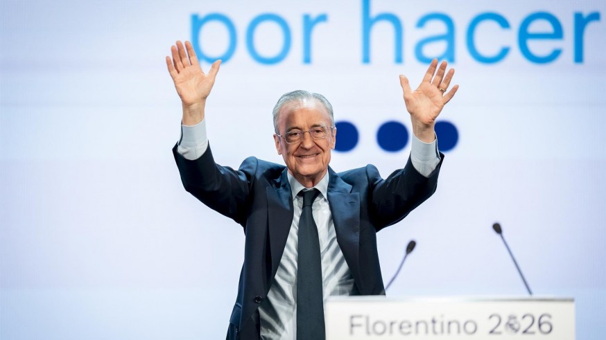 Florentino Pérez arrasa en las urnas y seguirá al frente del Real Madrid hasta 2030