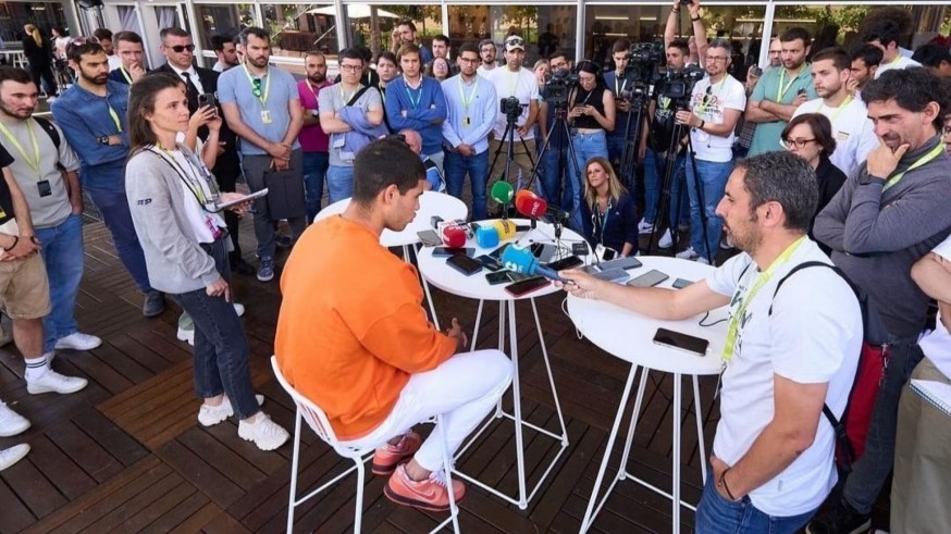 Carlos Alcaraz: "No me siento favorito en Madrid"
