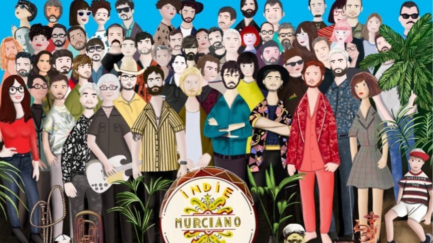 Victoria Sánchez nos presenta “Murcia loves indie” libro que recopila la trayectoria de diferentes grupos murcianos
