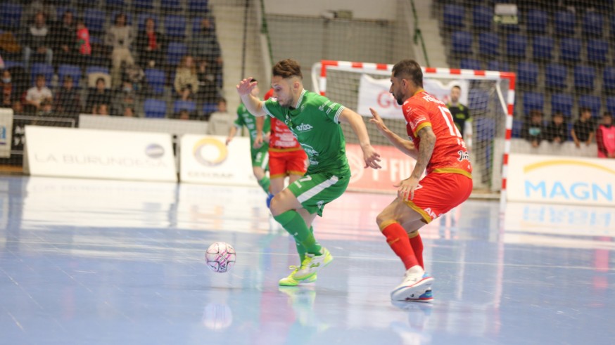 El Jimbee conquista otro empate in extremis en Pamplona (2-2)