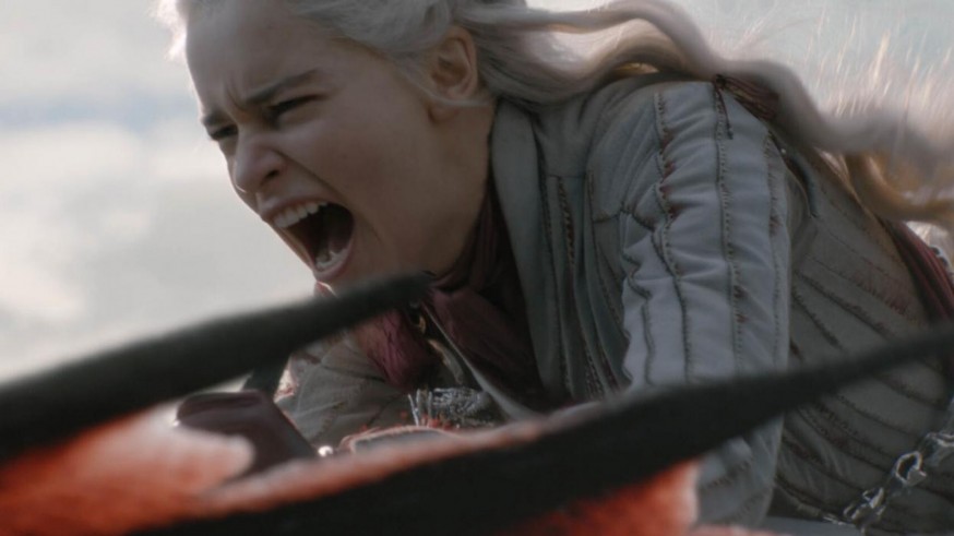 Daenerys Targaryen en una imagen promocional de Juego de Tronos. Foto HBO