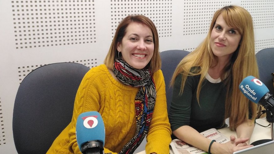 Mariola Egea, terapeuta en Proyecto Hombre y Lucía Hernández en el programa Afectos Especiales