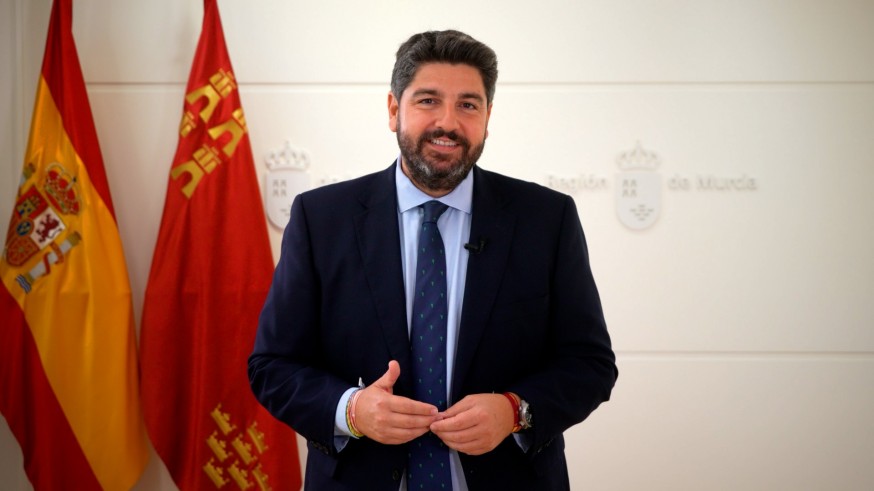 López Miras pide “ilusión y esperanza” para construir una España mejor