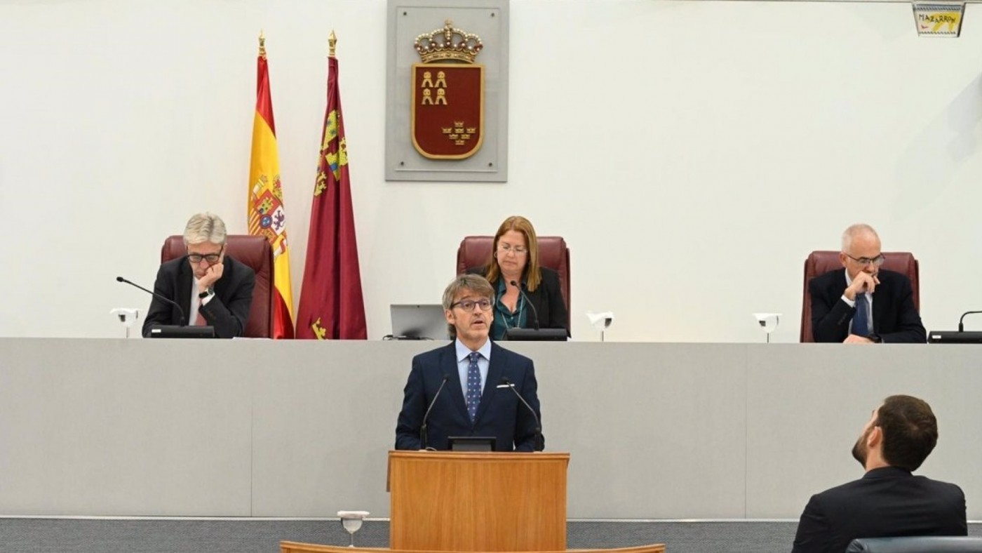 Las cuentas públicas regionales de 2024 llegan este martes a la Asamblea