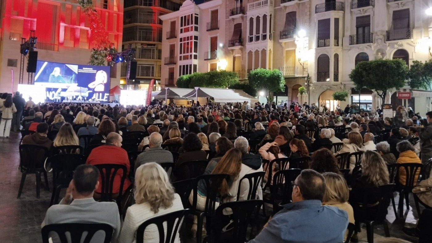El piano volvió a las calles de Murcia