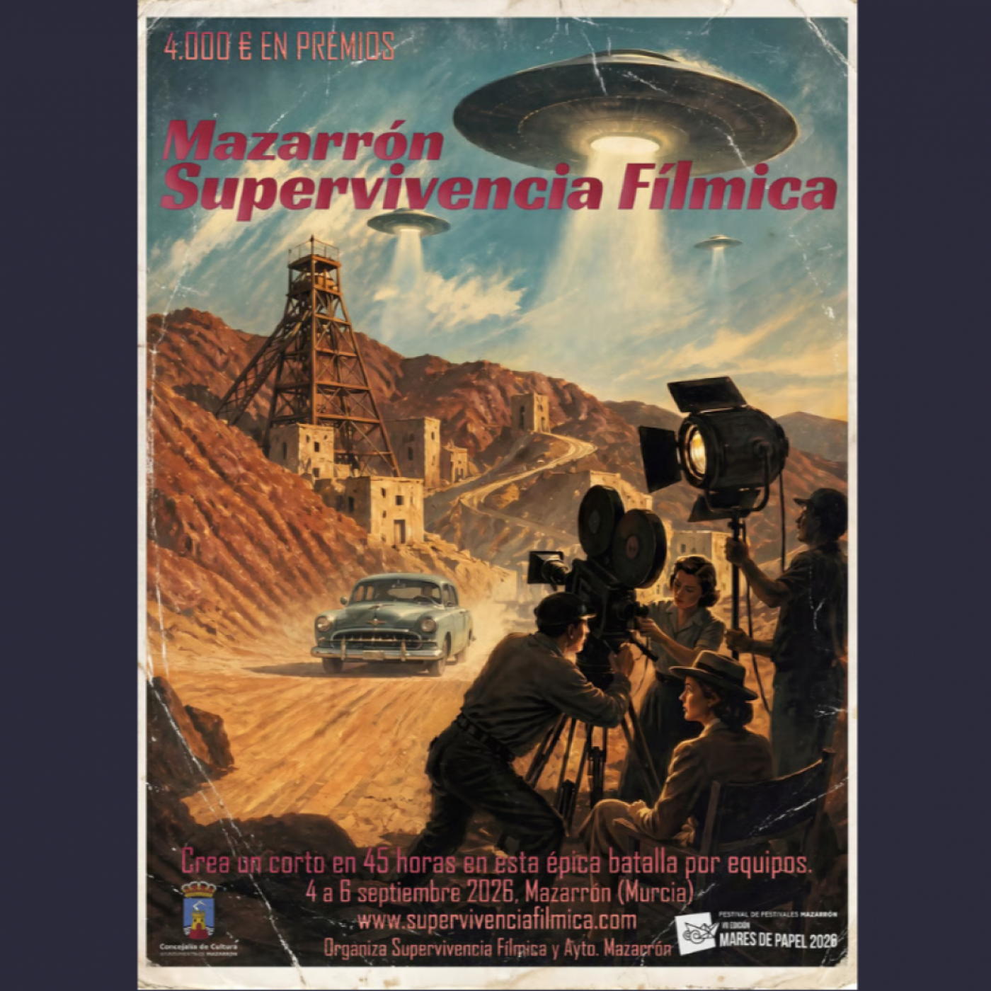 EL MIRADOR T06C257 Mazarrón se convierte en el escenario de la octava edición de "Supervivencia Fílmica", un certamen que desafía a los cineastas a crear un cortometraje en solo 45 horas (04/09/2026) episode artwork