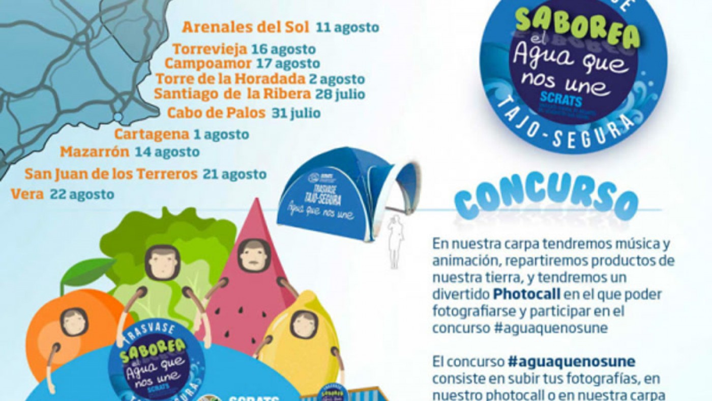 Campaña de productores para explicar el problema de la sequía