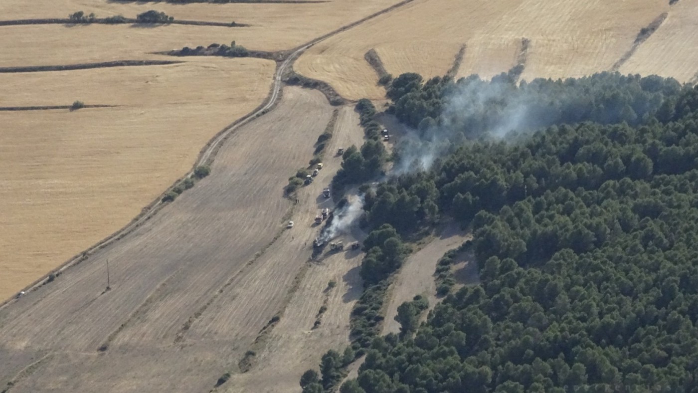 Conato de incendio forestal en Caravaca