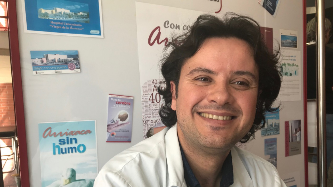 César Salcedo, jefe de Ortopedia Infantil de la Arrixaca