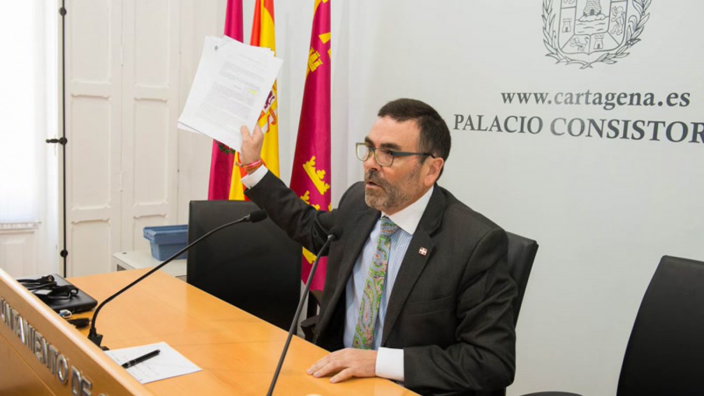 El exalcalde José López en una imagen de archivo cartagena.es