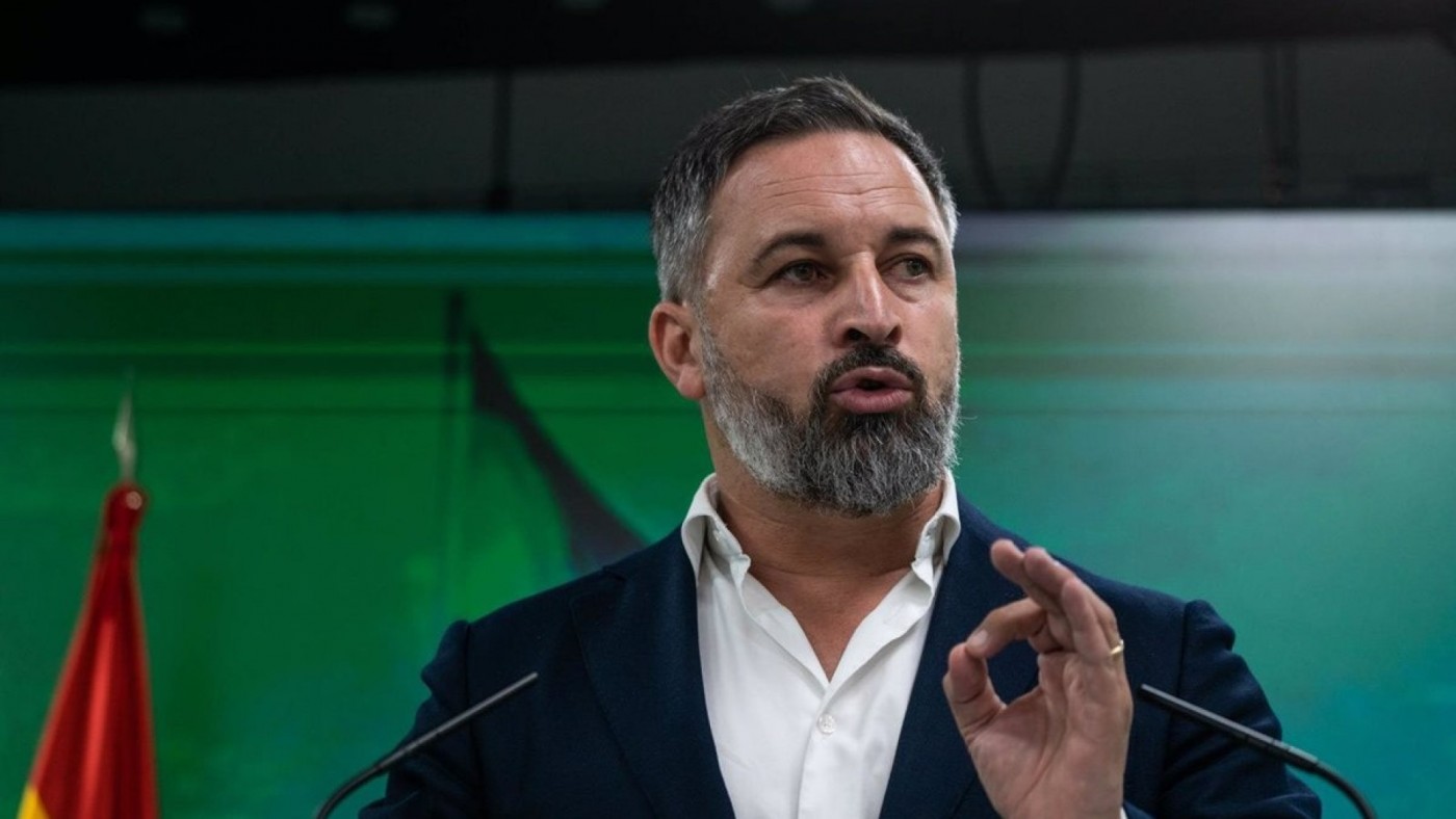 Santiago Abascal recuerda la falta de agua de Murcia