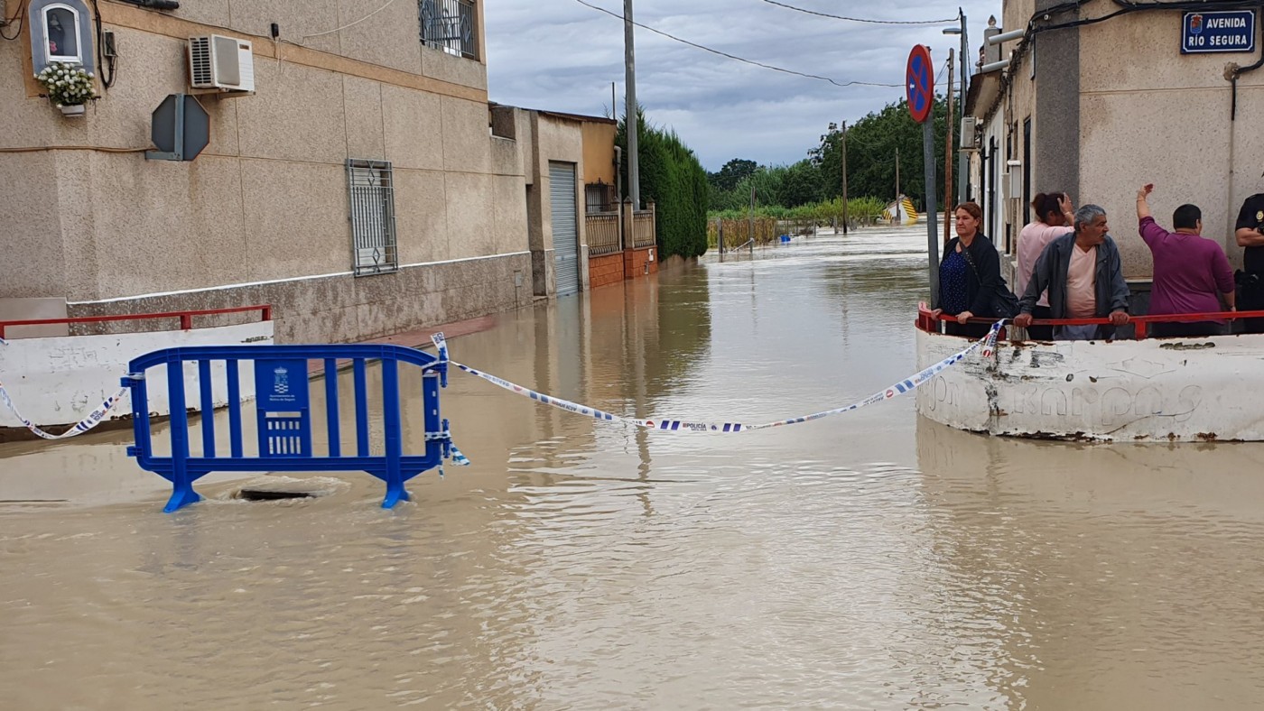 Inundaciones en Molina el fin de semana pasado