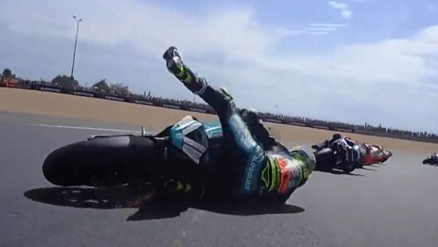 Doble caída murciana en Le Mans