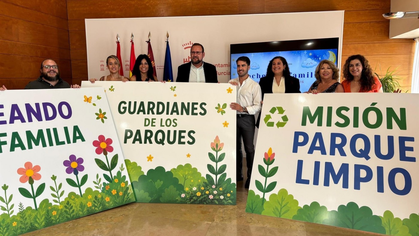 Murcia llenará sus parques de actividades familiares durante las noches de verano