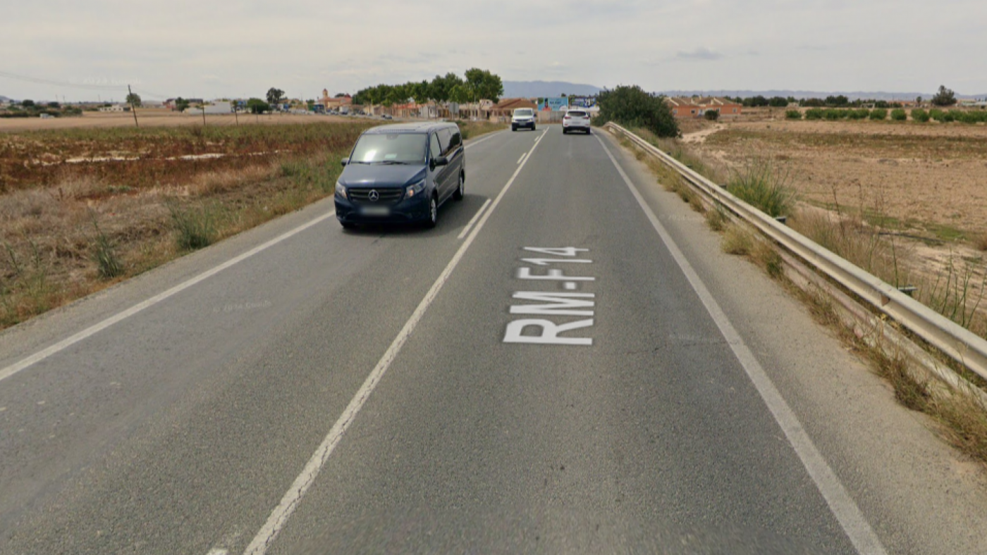 Herido tras quedar atrapado en la cabina del camión accidentado que conducía en Torre Pacheco