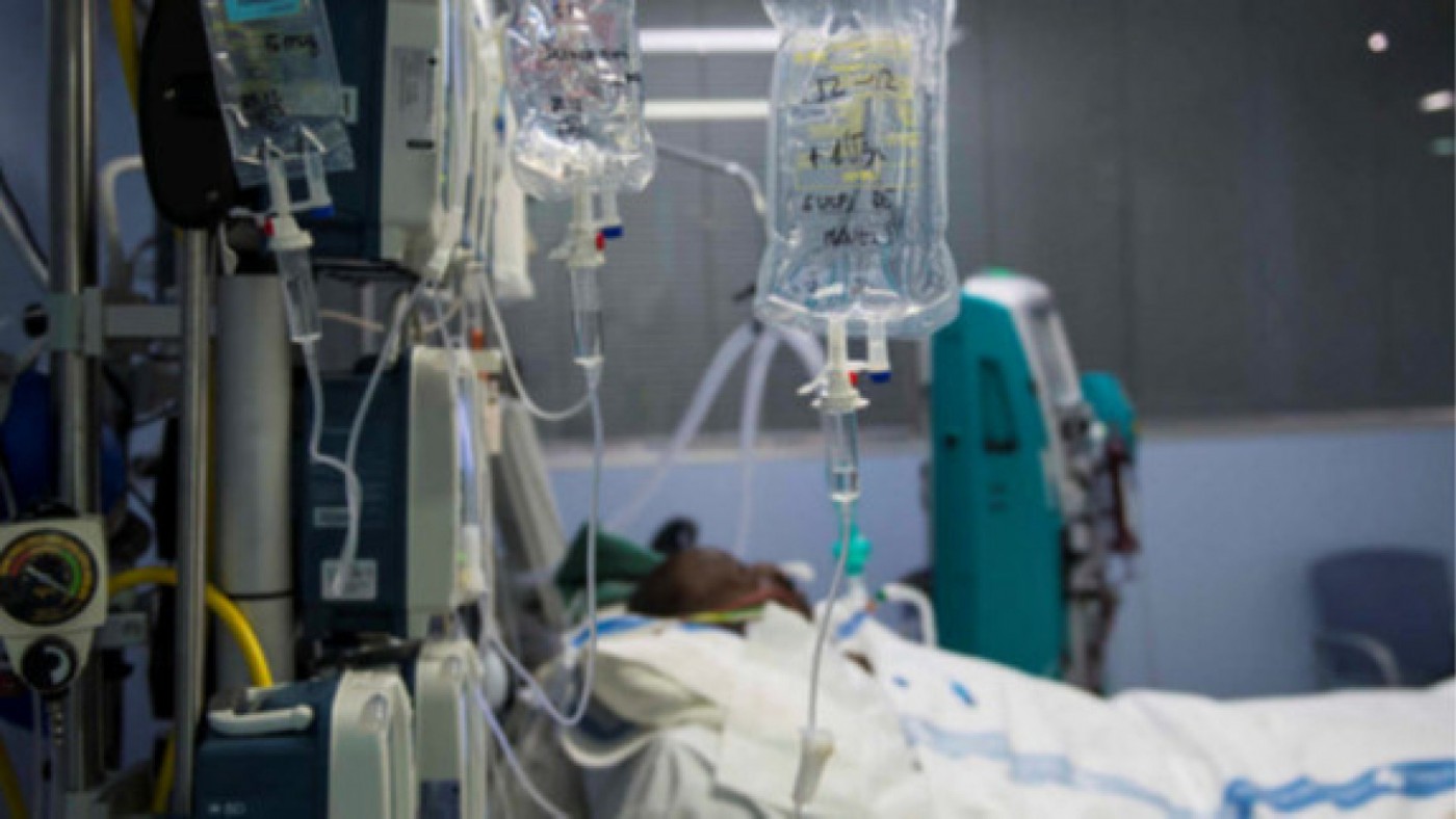 Planta covid de un hospital