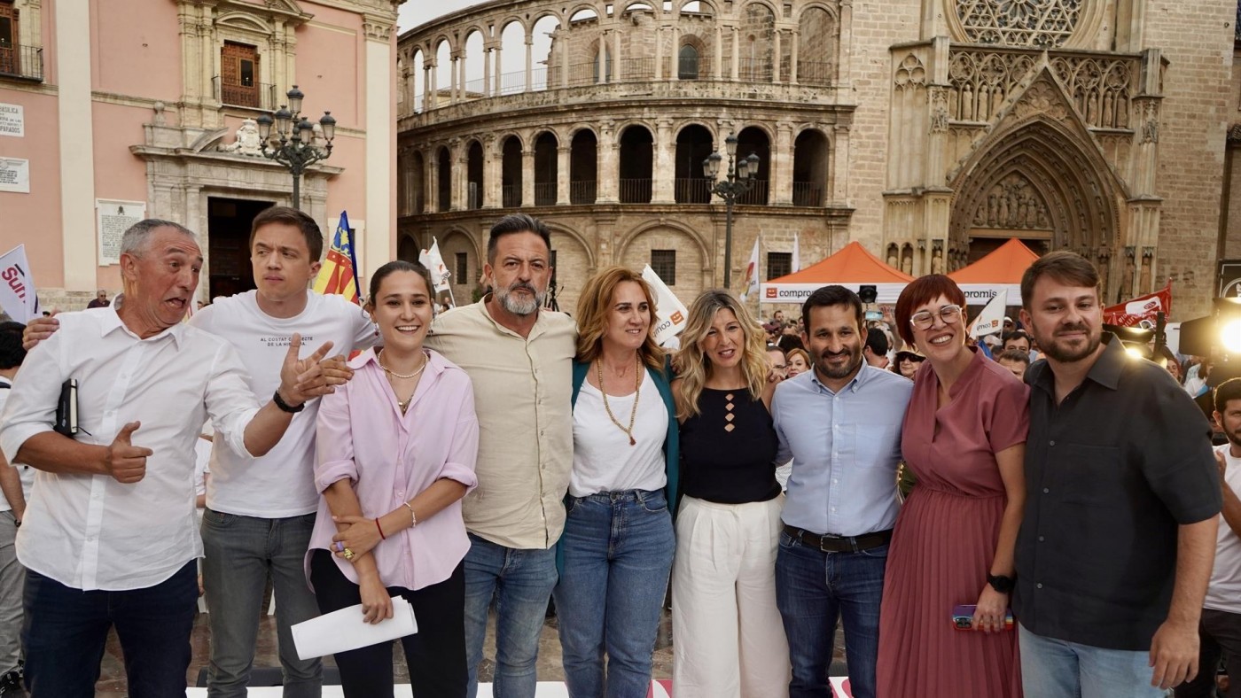 Díaz pide apoyo a Sumar para no darle otra oportunidad a Feijóo y proteger un Gobierno que es un "faro" mundial
