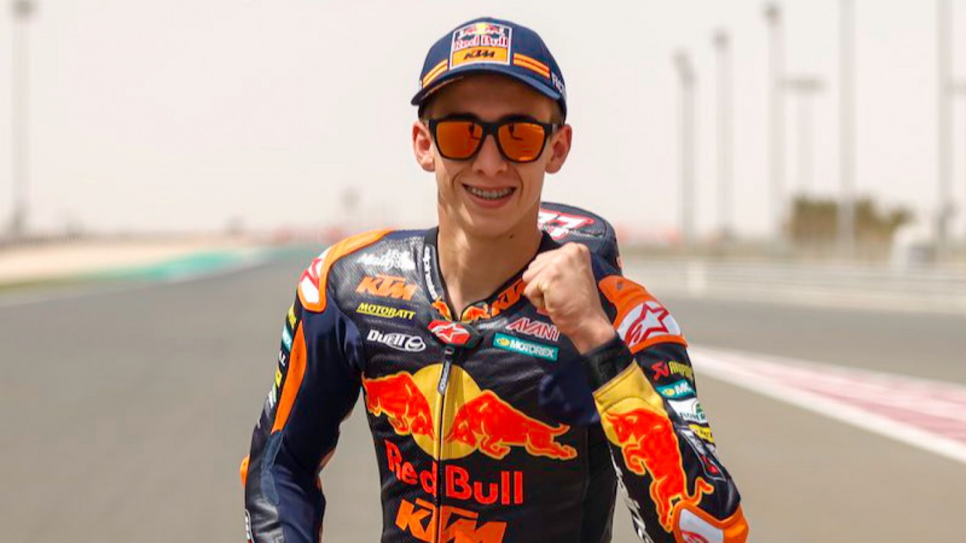 Pedro Acosta gana su segunda carrera consecutiva en Moto3