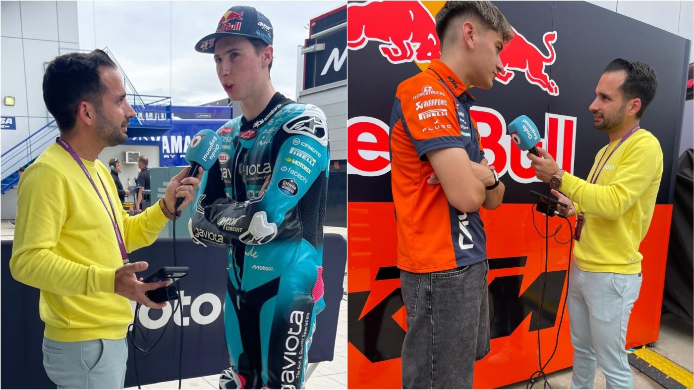 Quiles domina la primera jornada en Jerez: "He disfrutado mucho"