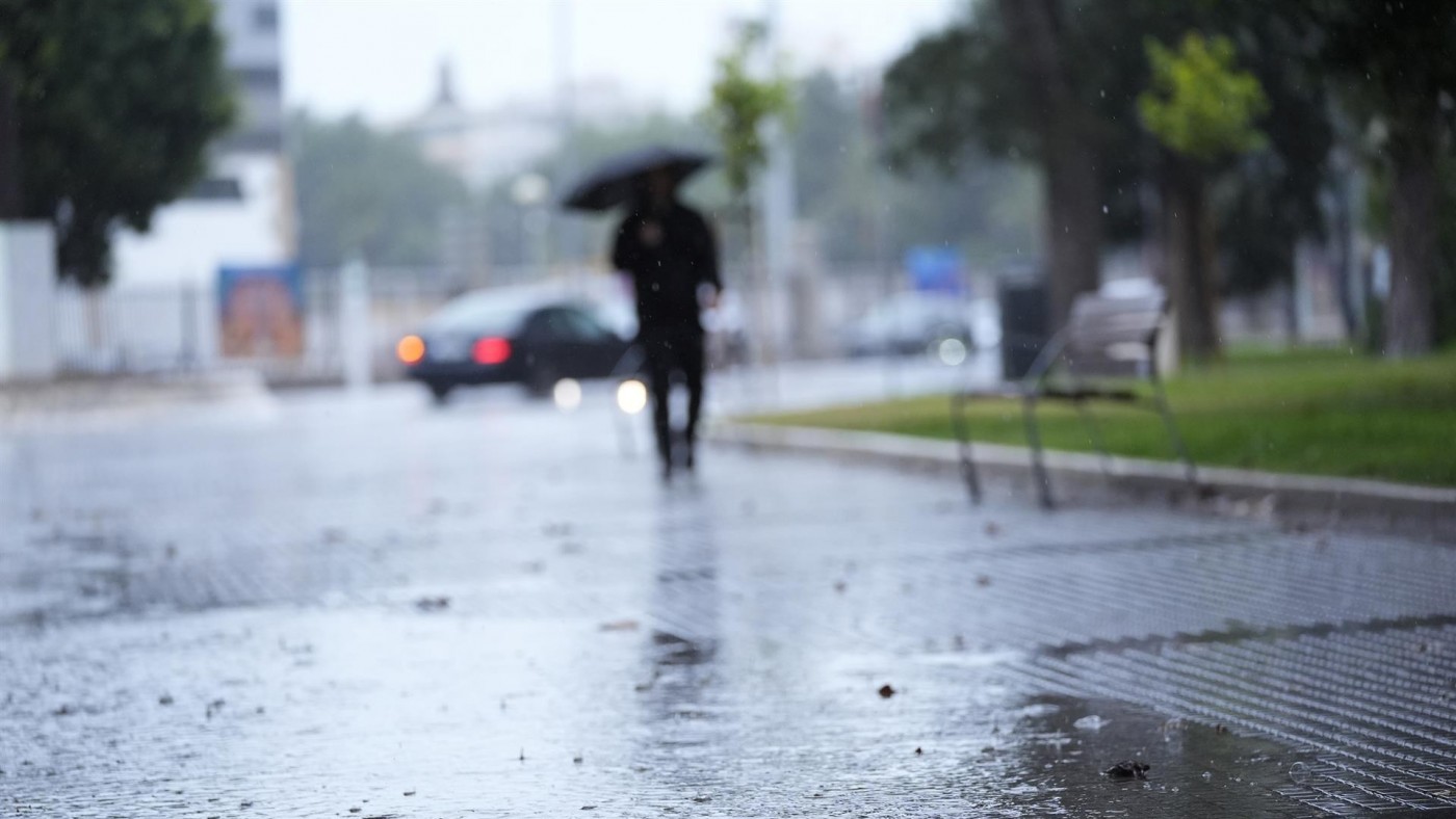 Aemet activa el aviso amarillo por lluvias y tormentas este miércoles en el Noroeste