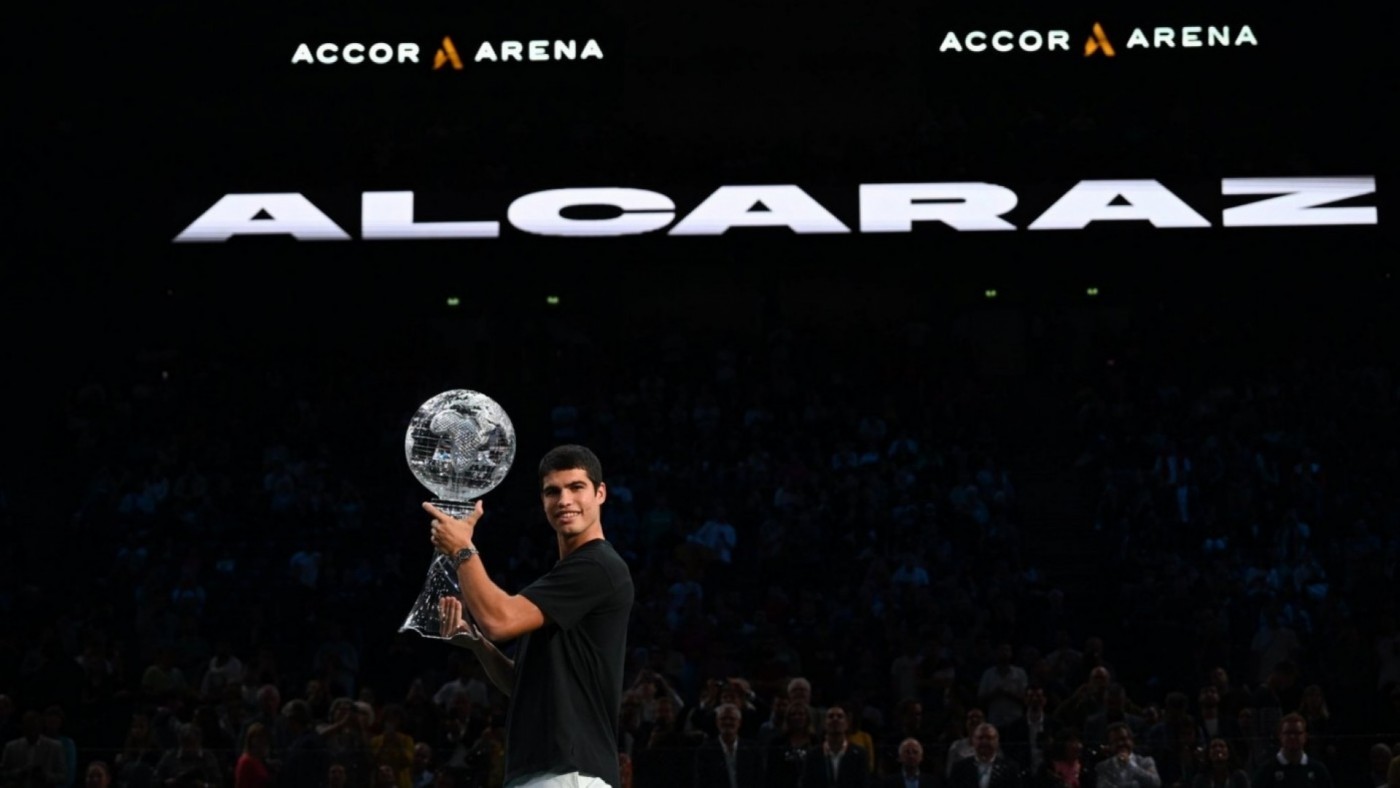 Carlos Alcaraz, nominado a dos premios anuales de la ATP