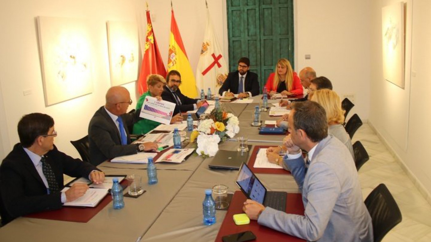 Reunión del Consejo de Gobierno en Mazarrón