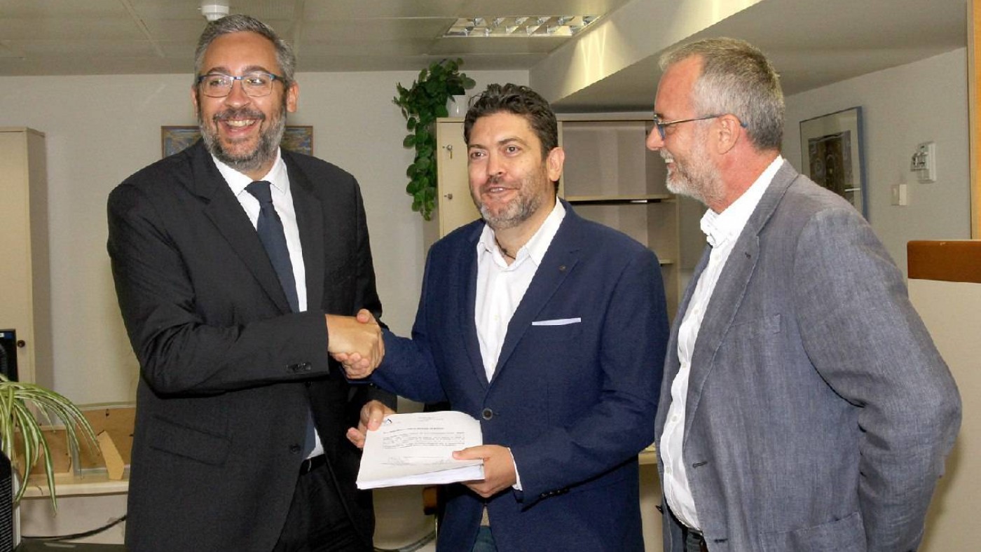 Víctor Martínez y Miguel Sánchez registran la Ley de Aceleración Empresarial