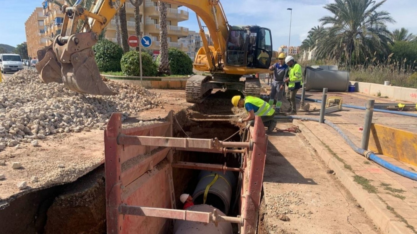 Nuevas ayudas para mejorar las redes de saneamiento en el Mar Menor