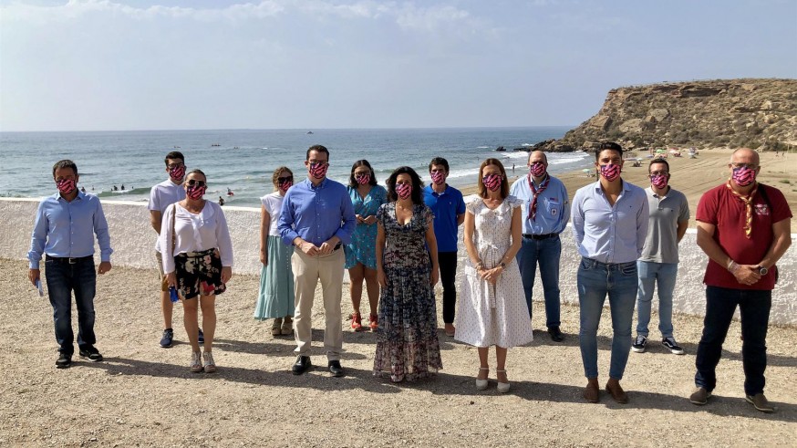 Presentación de la campaña en Águilas.