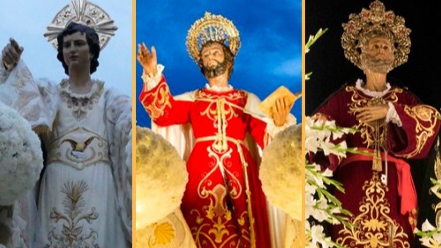 La procesión california de los traslados de los Apóstoles llenará hoy de público el centro de Cartagena