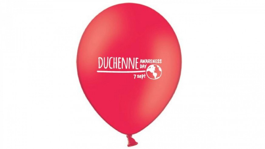 Suelta de globos en Jumilla para concienciar sobre la distrofia muscular