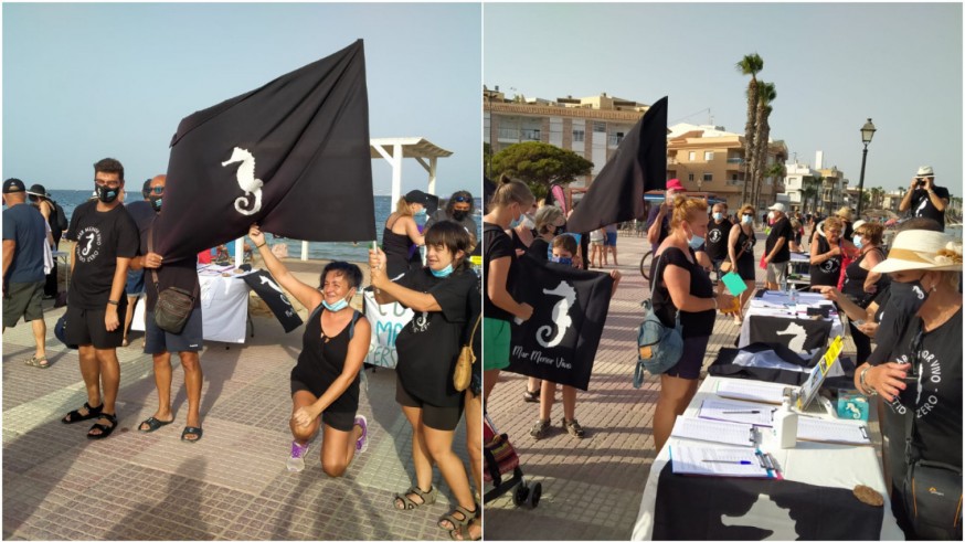 TARDE ABIERTA. Concentraciones y recogida de firmas por el Mar Menor