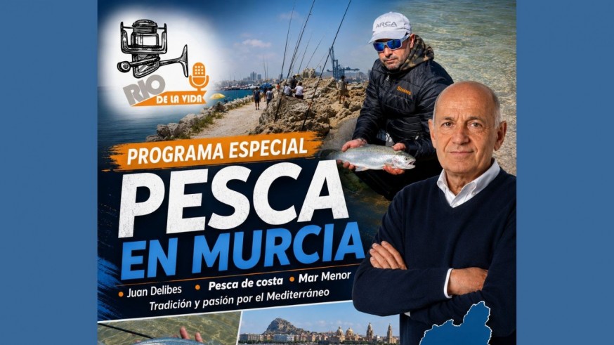 ESPECIAL MURCIA | Río Segura, Barbo Gitano, Trucha Arco Iris , Black Bass, Beneficios de la pesca en el mundo rural con Juan Delibes y Futuro de la Pesca