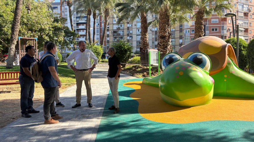 Una tortuga gigante presidirá la nueva zona infantil de la Circular