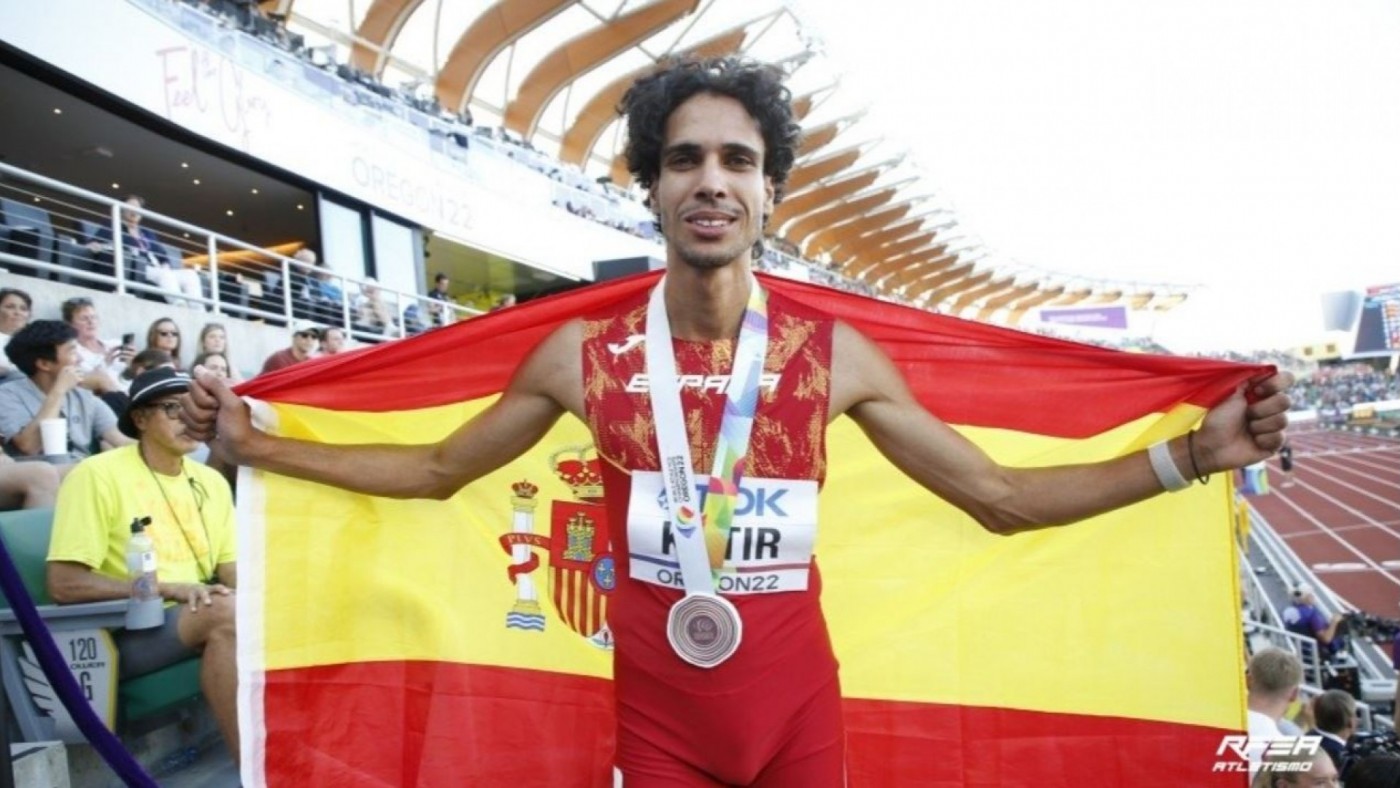 Mohamed Katir, bronce en el Mundial de atletismo