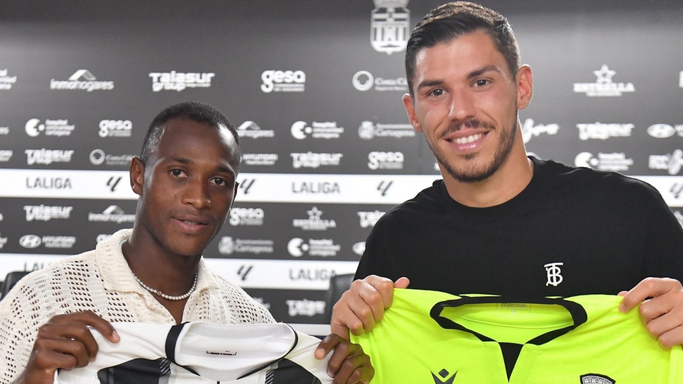 Embaló y Lizoain llegan a Cartagena "para dar todo por el equipo"